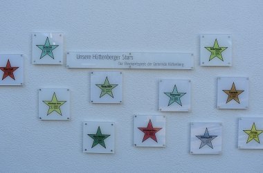 Sternenwand am Rathaus 2018