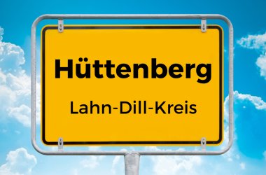 Ortsschild Hüttenberg
