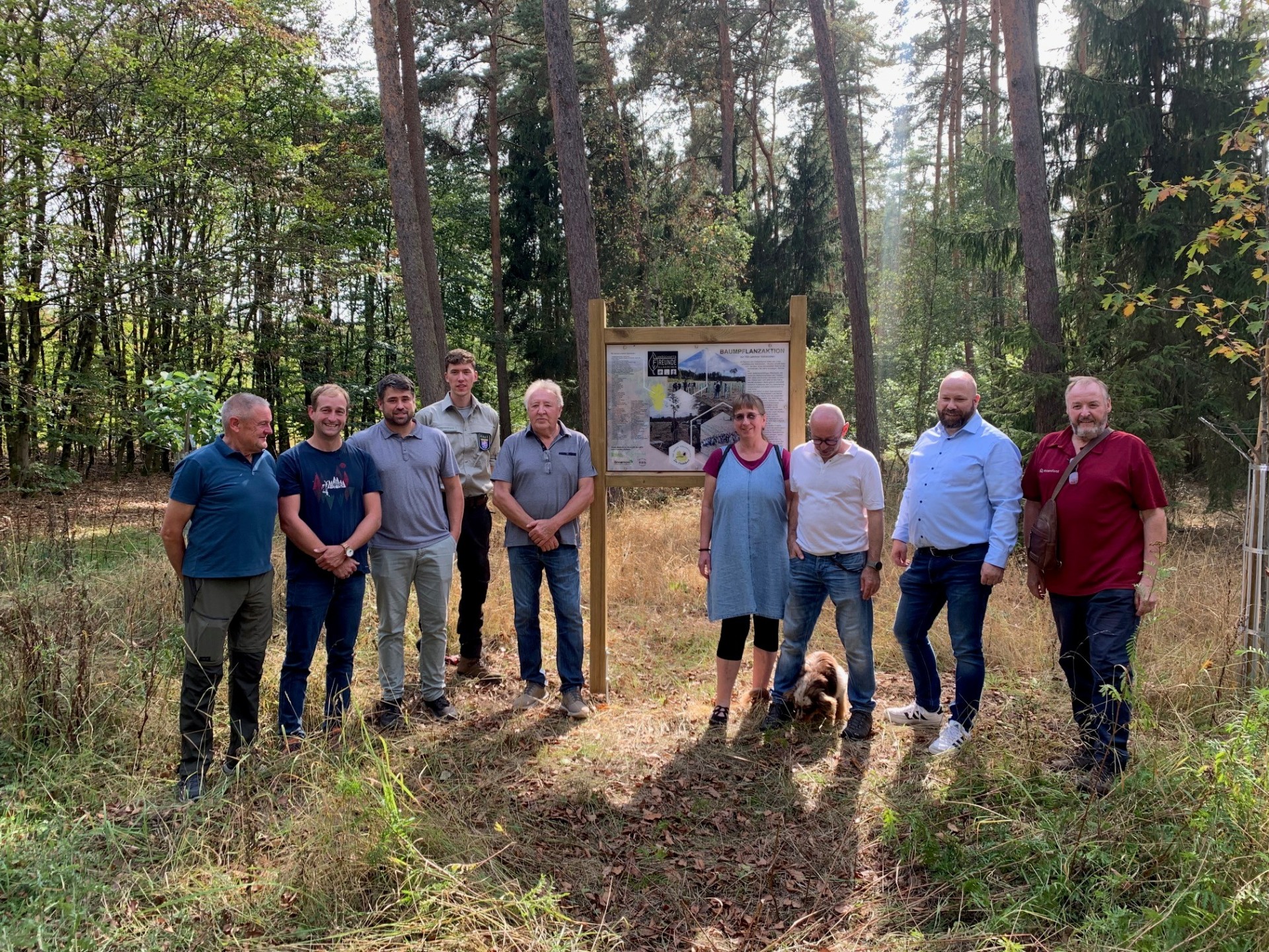 Baumpflanzaktion in Vollnkirchen